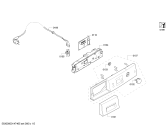 Схема №2 WTW865E2 с изображением Панель управления для сушилки Bosch 00702761