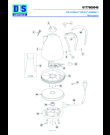 Схема №1 KBM 2411 Metropolis с изображением Емкость для чайника (термопота) DELONGHI MT1107