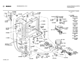 Схема №3 SMU6022DK с изображением Панель для посудомойки Bosch 00270896