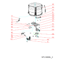 Схема №3 WTL 1600 SL с изображением Шуруп Whirlpool 482000022518