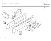 Схема №3 0750452094 EB600HG с изображением Планка для плиты (духовки) Bosch 00113692