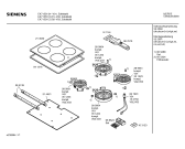 Схема №1 EK71551 с изображением Стеклокерамика для плиты (духовки) Siemens 00214522