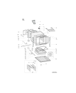 Схема №2 ACMK 6110/WH с изображением Трубка подачи газа для электропечи Whirlpool 482000027565