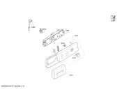 Схема №5 WTE843S0GB с изображением Панель управления для электросушки Bosch 00700934