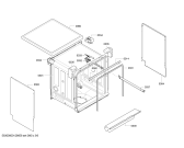 Схема №3 SN25E801EU с изображением Столешница для посудомойки Siemens 00680594