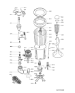 Схема №2 AWG 841 с изображением Люк и обрамление для стиралки Whirlpool 481244010462