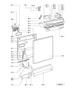Схема №1 GSF 750 TW-WS с изображением Панель для посудомойки Whirlpool 481245379971
