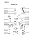 Схема №2 EA850B40/700 с изображением Элемент корпуса для кофеварки (кофемашины) Krups MS-5A17694