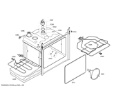 Схема №4 HEN300551 с изображением Панель управления для духового шкафа Bosch 00662959