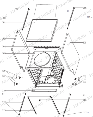 Взрыв-схема посудомоечной машины Gorenje GS53314X (352705, GORENJE#10) - Схема узла 03