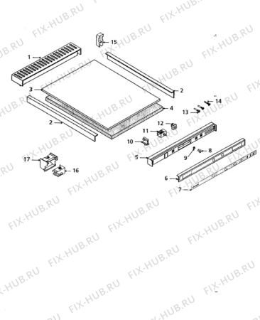 Взрыв-схема холодильника Zanussi ZF56/46GE - Схема узла Electrical equipment 268