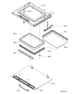 Схема №2 AKZ 374 NB с изображением Дверка для плиты (духовки) Whirlpool 481244019961