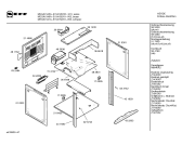 Схема №3 E1541S2 MEGA1541A с изображением Панель управления для плиты (духовки) Bosch 00434937