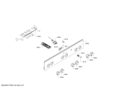 Схема №5 HGV423224R с изображением Ручка переключателя для духового шкафа Bosch 00628240