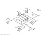 Схема №2 3EPG389N с изображением Решетка для духового шкафа Bosch 00447977