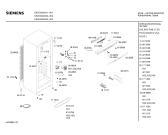 Схема №2 KS25V622FF с изображением Дверь для холодильной камеры Siemens 00471282