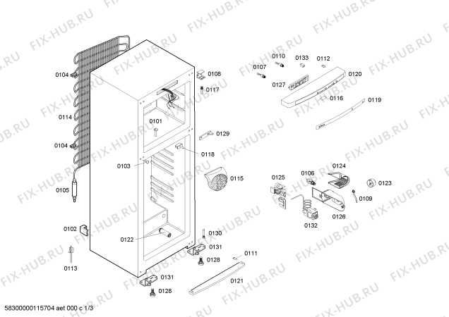 Схема №2 KSV365026X BOSCH с изображением Вставная полка для холодильника Bosch 00439451