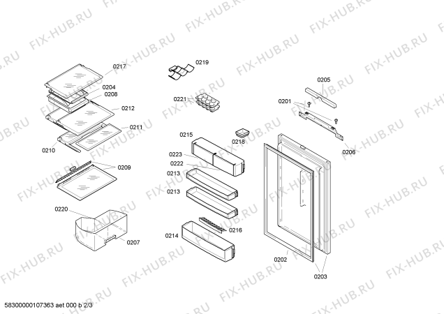 Схема №1 KG32E473SD с изображением Кронштейн для холодильника Siemens 00414682