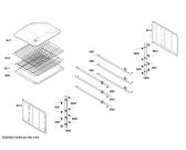 Схема №4 B15E54S0GB с изображением Панель управления для плиты (духовки) Bosch 00675072