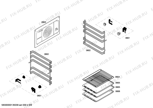 Схема №2 HCE744220V с изображением Стеклокерамика для плиты (духовки) Bosch 00682325