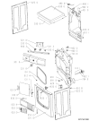 Схема №2 AWZ 7466 с изображением Обшивка для сушильной машины Whirlpool 481245217695