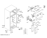 Схема №3 P1KNT3600B с изображением Дверь для холодильника Bosch 00246433