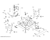 Схема №3 SGU55E55SK с изображением Передняя панель для посудомойки Bosch 00664384