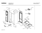 Схема №7 SK534163 с изображением Рамка для холодильника Bosch 00359441