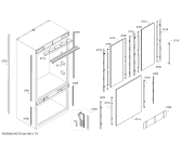 Схема №7 CIB30M1ER1 с изображением Панель для холодильника Bosch 11021907