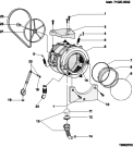 Схема №3 IWDE127EU (F083105) с изображением Пластинка для стиралки Indesit C00500580