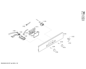 Схема №2 HBA23B151Y с изображением Панель управления для духового шкафа Bosch 00674668
