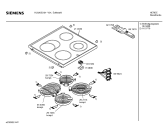 Схема №4 HL62053 с изображением Панель управления для электропечи Siemens 00353722