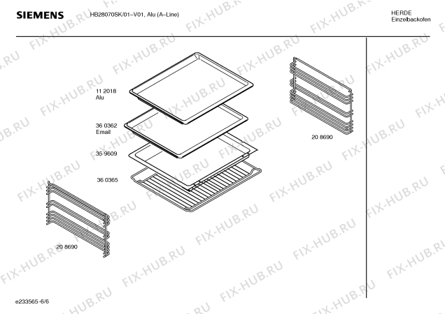 Схема №4 HB28070SK с изображением Инструкция по эксплуатации для плиты (духовки) Siemens 00528021