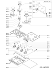 Схема №1 AKM 520/IX/01 с изображением Переключатель для электропечи Whirlpool 481060116971