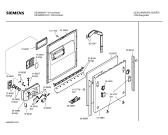 Схема №6 SE55660 с изображением Передняя панель для посудомойки Siemens 00299014