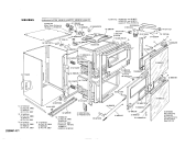 Схема №2 HB601411 с изображением Рамка для духового шкафа Siemens 00195863