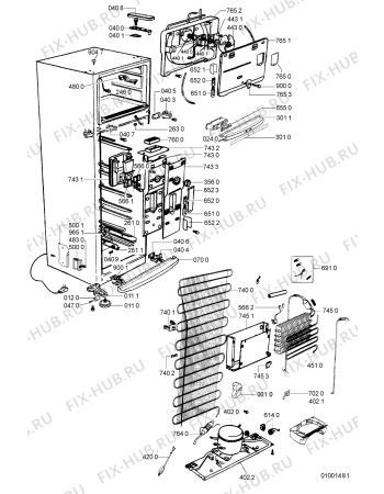 Схема №2 ARC 4020 IX UK с изображением Дверка для холодильника Whirlpool 481241619394