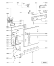 Схема №1 6ADG 7554 WHM с изображением Обшивка для посудомоечной машины Whirlpool 481245371655