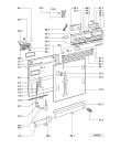 Схема №1 GSI 4753/TW/SW с изображением Панель для посудомоечной машины Whirlpool 481245379678