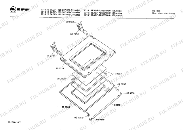 Схема №5 195306809 2316.13EAF с изображением Панель для электропечи Bosch 00056576