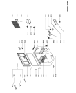 Схема №1 CCH 240 SA с изображением Дверка для холодильной камеры Whirlpool 481944269394