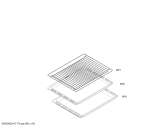 Схема №4 P1HEB89020 с изображением Панель управления для плиты (духовки) Bosch 00443258