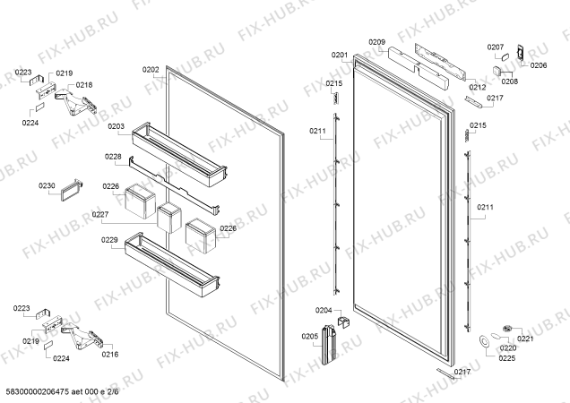 Схема №5 RC492304 Gaggenau с изображением Изоляция для холодильника Bosch 00717224