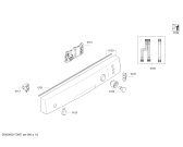 Схема №5 SMS50E52AU Classic electronic, Made in Germany с изображением Передняя панель для посудомойки Bosch 00746068