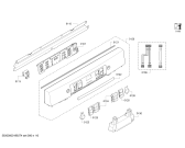 Схема №4 SMS46KI00E SilencePlus, Serie 4 с изображением Передняя панель для посудомоечной машины Bosch 11020058