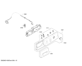 Схема №2 WTE86310IT с изображением Панель управления для сушильной машины Bosch 00677234