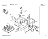 Схема №3 HB230210E Horno siemens indp.multf.blanco ec2 с изображением Передняя часть корпуса для плиты (духовки) Siemens 00442830