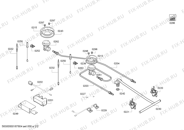 Схема №1 PRB326B70W 2G C30F BO IH5 PROFI-LINE с изображением Решетка для электропечи Bosch 00773262