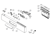 Схема №4 D3450 US   -White Bi (900001264, DW20.3US) с изображением Сенсорная панель для электропосудомоечной машины Gorenje 199943