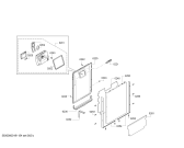 Схема №4 SR315W03CE с изображением Декоративная рамка для посудомоечной машины Bosch 00707681